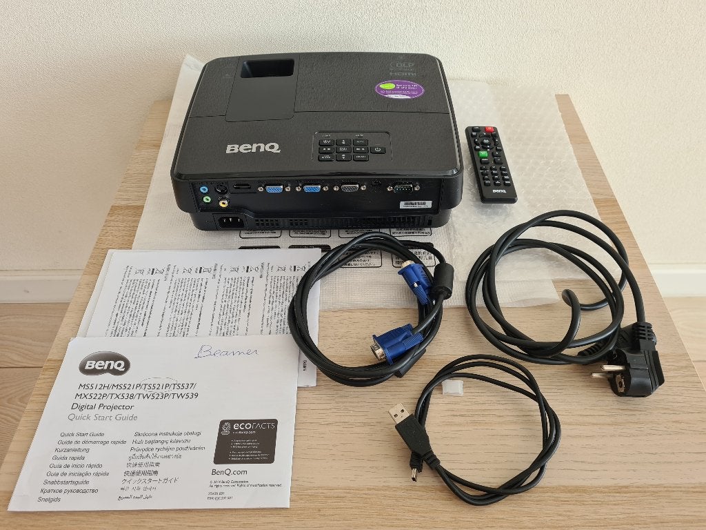 Benq Digital Projector TS521P - ALS NIEUW in originele doos, Overige technologieën, Ophalen of Verzenden, Zo goed als nieuw, Overige resoluties