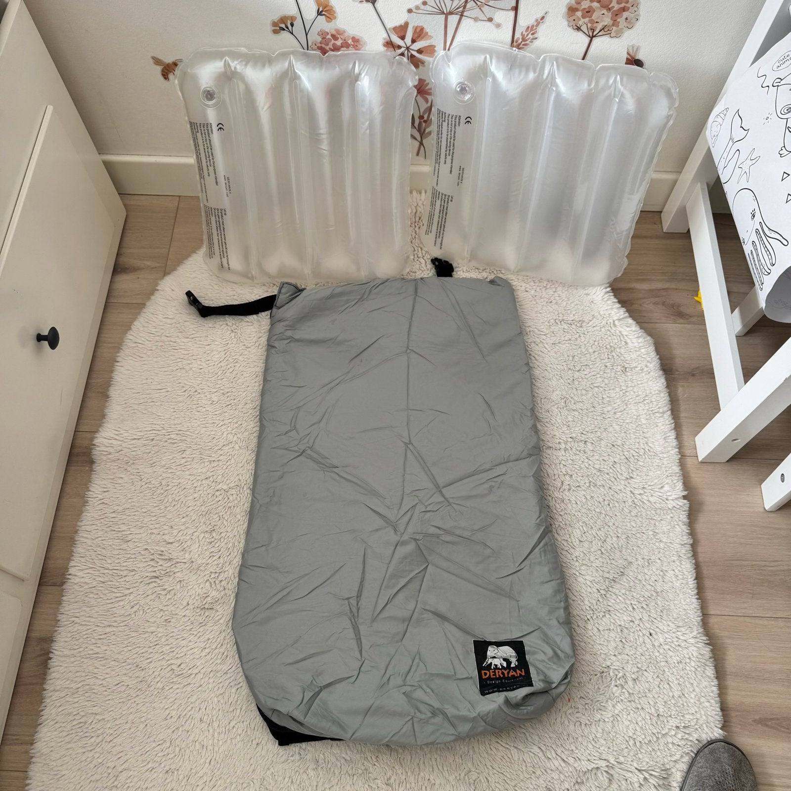 Deryan Air Traveller - Compact Reisbedje/Tentje, Ophalen of Verzenden, Zo goed als nieuw, Overige typen
