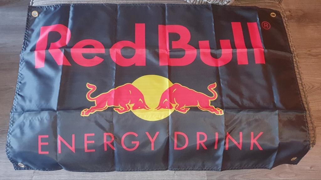 Red bull vlag, Verzamelen, Merken en Reclamevoorwerpen, Nieuw, Overige typen, Ophalen of Verzenden