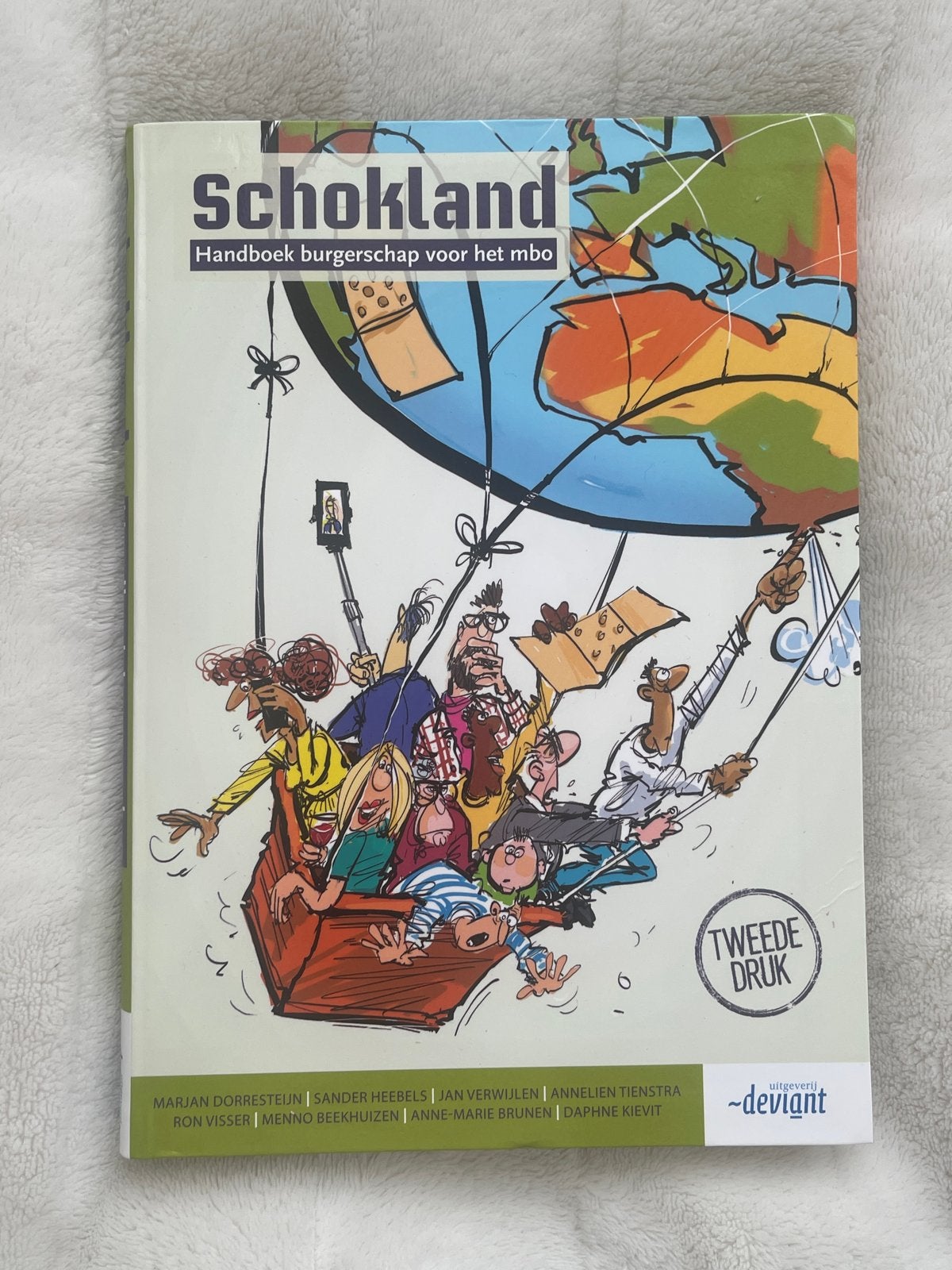 Schokland: Handboek burgerschap voor het mbo (Tweede druk), Ophalen of Verzenden, Gamma, Zo goed als nieuw, MBO
