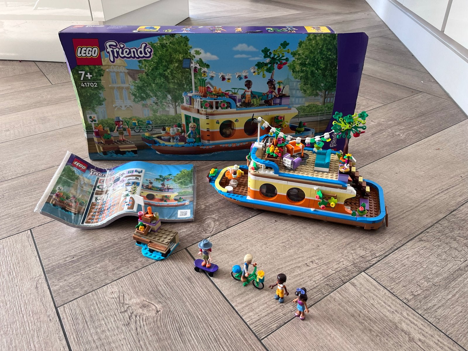 LEGO Friends 41702 Drijvend Woonboot Speelgoed, Lego, Friends, Ophalen of Verzenden, Zo goed als nieuw