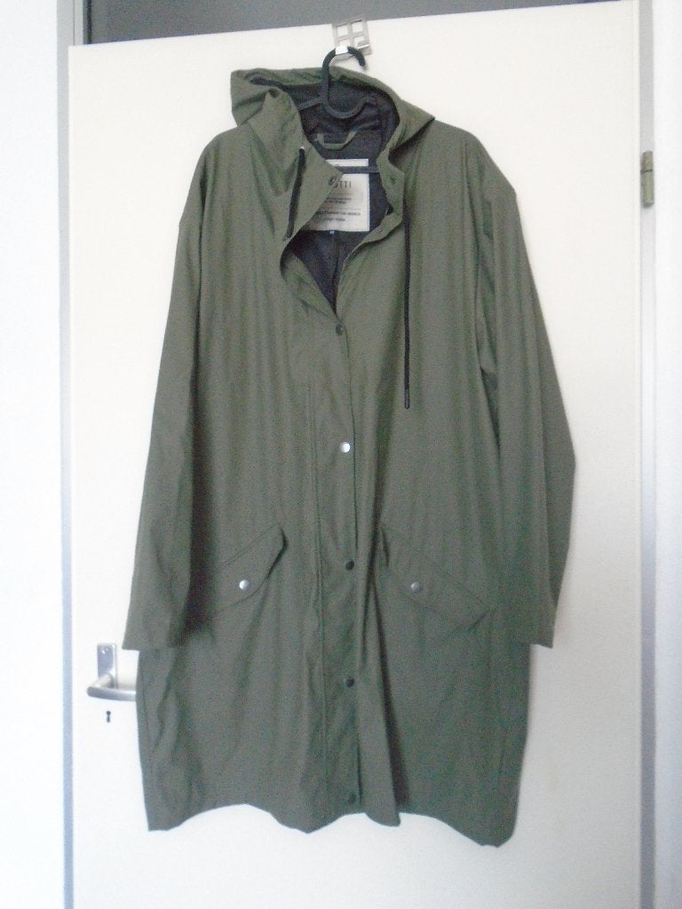 Gina Benotti Groene Regenjas Zomer Jas Maat 48, Kleding | Dames, Verzenden, Maat 46/48 (XL) of groter, Zo goed als nieuw, Gina Benotti