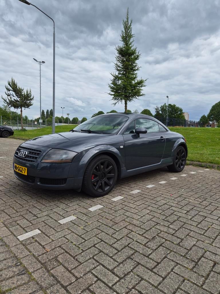 Audi TT 1.8 2005/APK/AIRCO/CRUISE/XENON/LEDER/ONDERHOUDEN, Auto's, Voorwielaandrijving, TT, Zwart, 4 cilinders