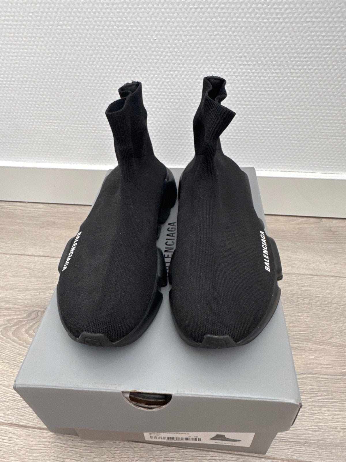 Balenciaga Speed LT Sneaker Zwart Maat 39, Kleding | Dames, Schoenen, Ophalen, Zo goed als nieuw, Zwart, Sneakers of Gympen