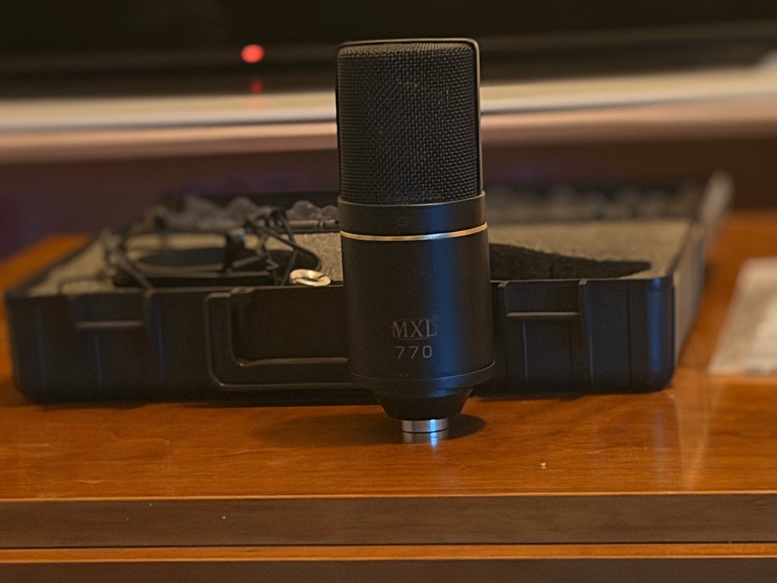 MXL 770 Grootmembraan Condensator Microfoon, Ophalen of Verzenden, Gebruikt, Studiomicrofoon