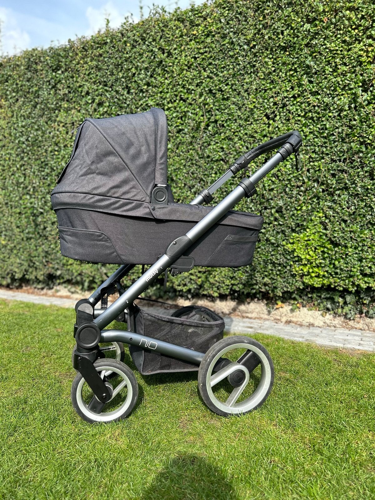 Mutsy Nio kinderwagen met reiswieg en wandelwagen, Ophalen, Zo goed als nieuw, Combiwagen, Mutsy