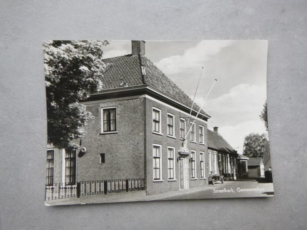 Streefkerk, gemeentehuis 1973, Verzenden, 1960 tot 1980, Ongelopen, Noord-Brabant