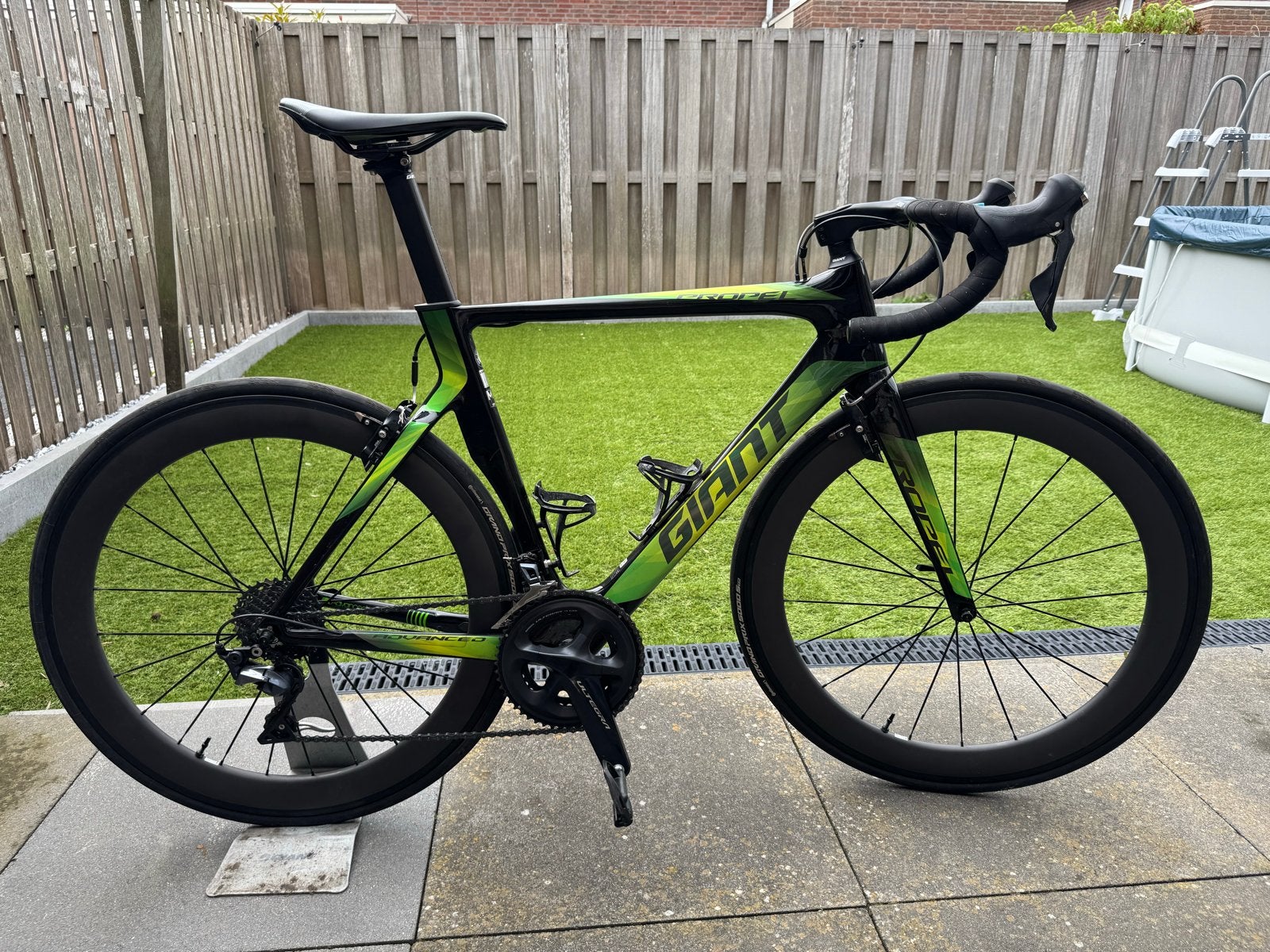Giant Propel Advanced 1 - Ultegra, Powermeter, Carbon Velgen, Ophalen, 28 inch, Gebruikt, Carbon