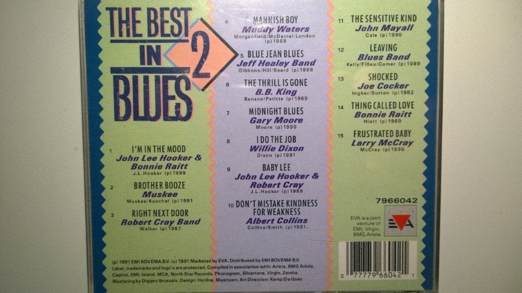 The Best In Blues 2, Cd's en Dvd's, Cd's | Verzamelalbums, Ophalen of Verzenden, Zo goed als nieuw, Jazz en Blues, Album