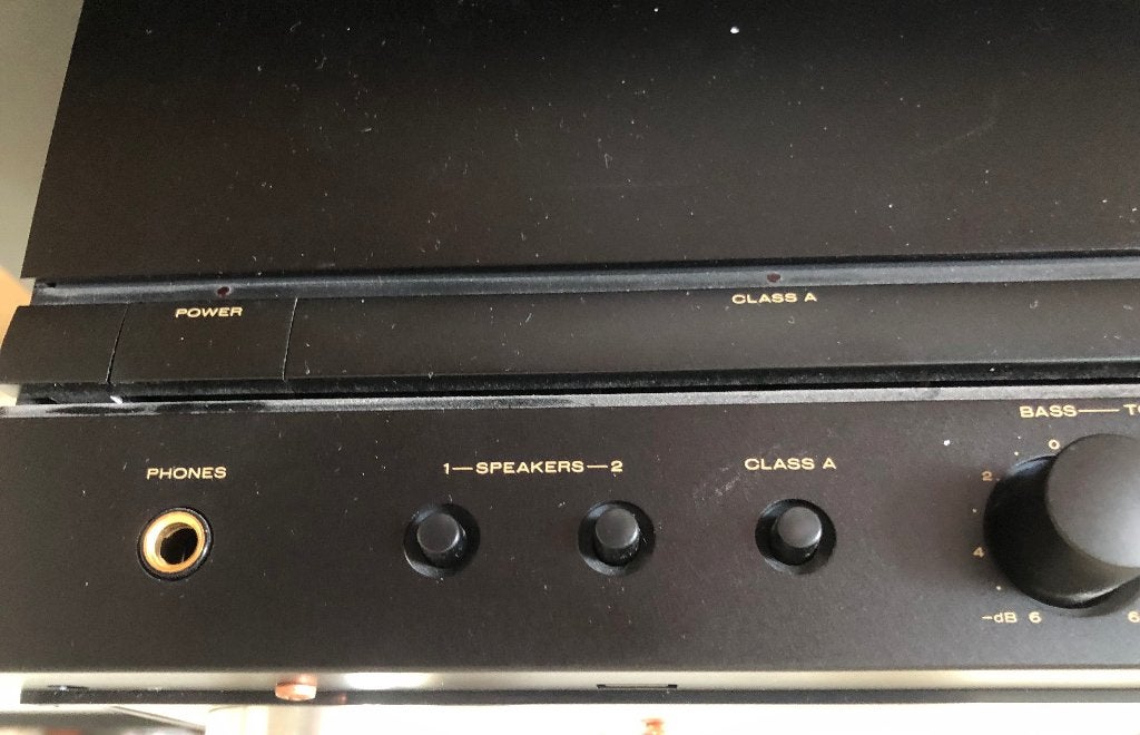 Marantz PM80/20B Klasse A Versterker, Gebruikt, 60 tot 120 watt, Stereo, Ophalen