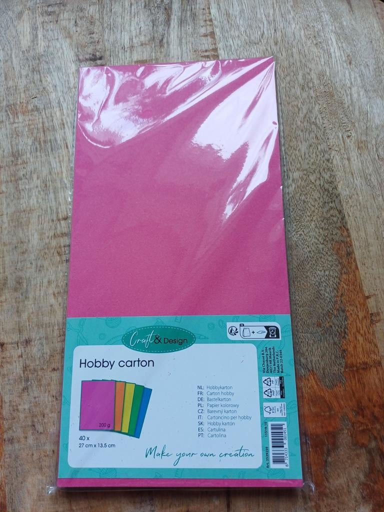 Hobby karton, Ophalen of Verzenden, Nieuw