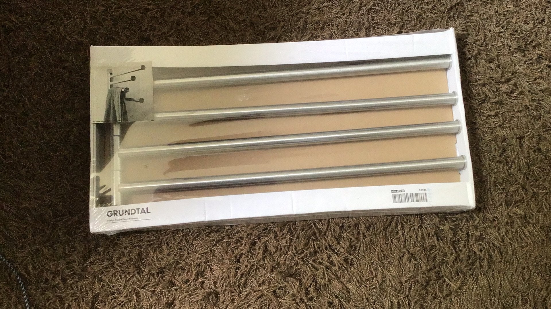 GRUNDTAL Handdoekenrek, Ophalen, Overige typen, Nieuw, 50 tot 100 cm