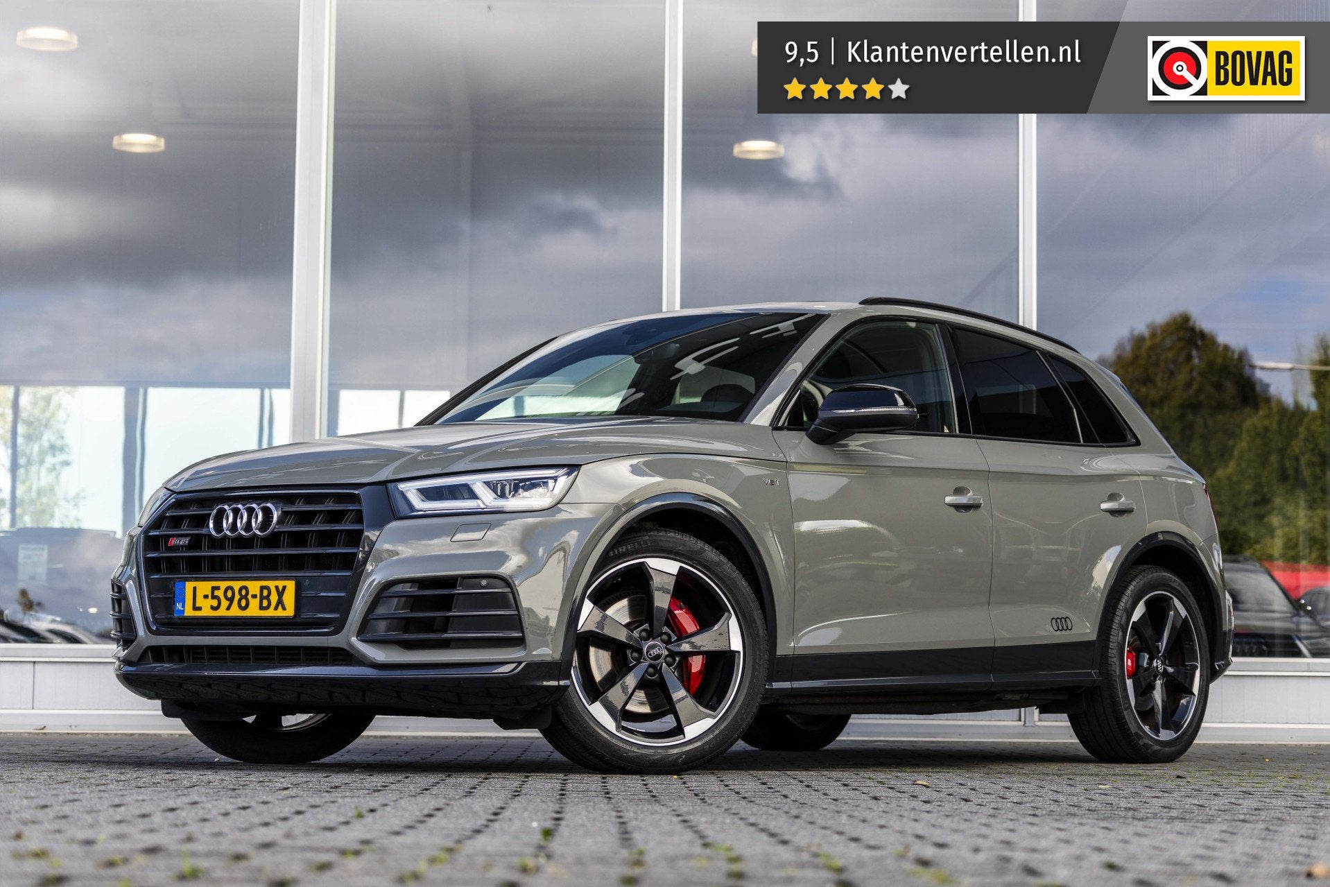 Audi SQ5 3.0 TFSI quattro Pro Line Plus | B&O | Pano | Matri, Auto's, 12 maanden, Verwarmde buitenspiegels, Gebruikt, 2995 cc