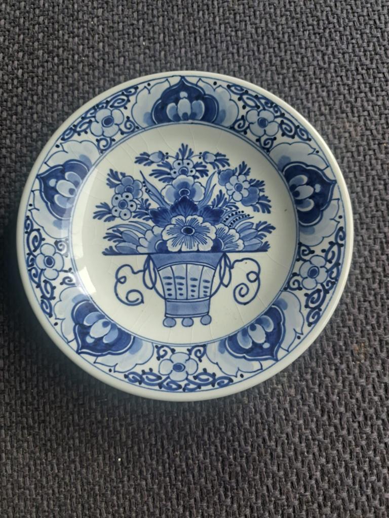 De porseleine fles delft wandbord ef3, Antiek en Kunst, Ophalen of Verzenden