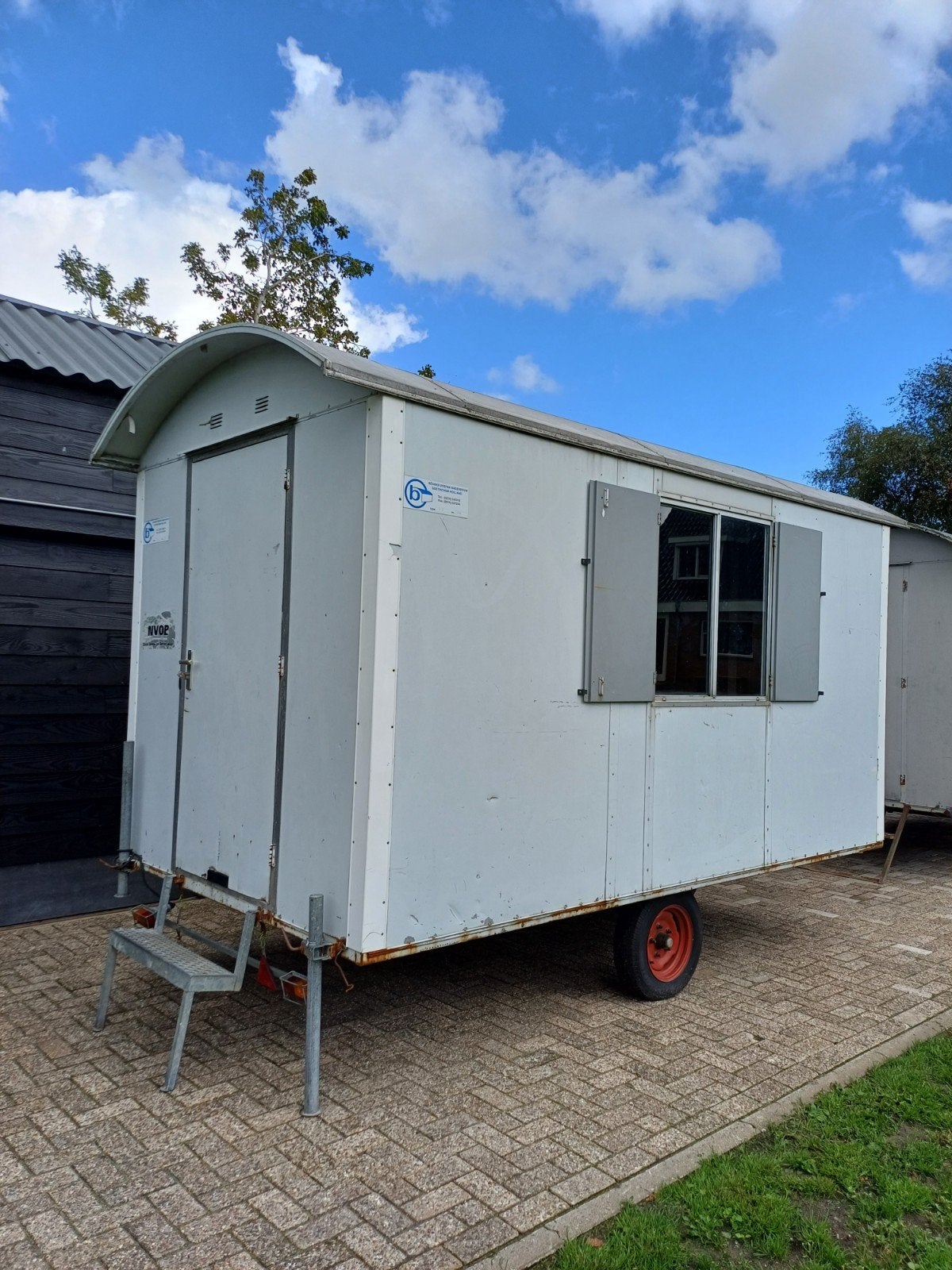 pipowagen schaftkeet bouwkeet tinyhouse, Ophalen of Verzenden