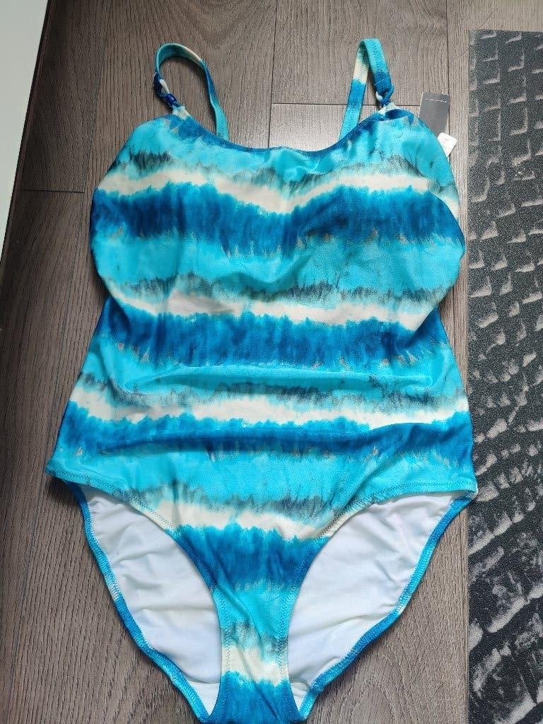 MERK FANTASIE NIEUW BADPAK 38 E, Ophalen of Verzenden, Nieuw, Blauw, Badpak