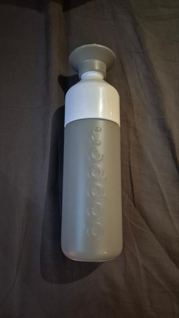 Dopper drinkfles metaal - Grote variant, Ophalen of Verzenden, Zo goed als nieuw