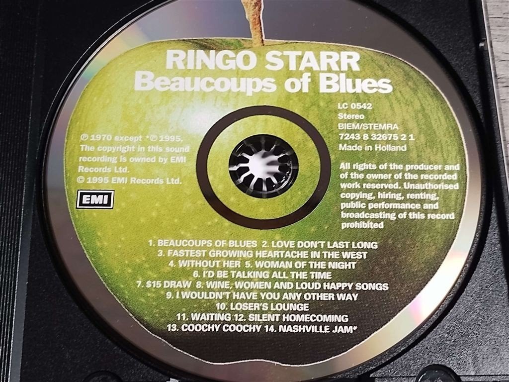 Ringo Starr - Beaucoups Of Blues, Ophalen of Verzenden, Zo goed als nieuw