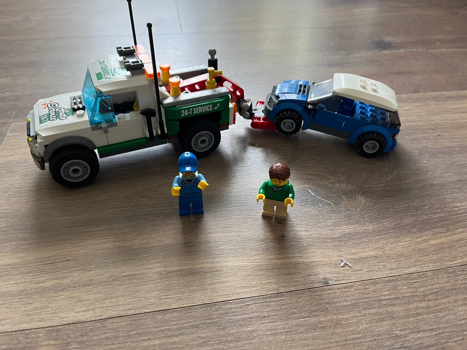 Lego takelauto 60081, Ophalen of Verzenden, Zo goed als nieuw