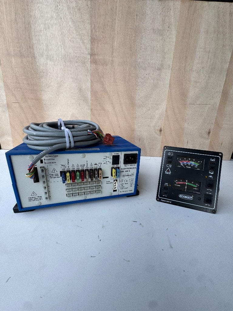 Schaudt EBL 208 Se + Paneel 207-2, Verzenden, Gebruikt