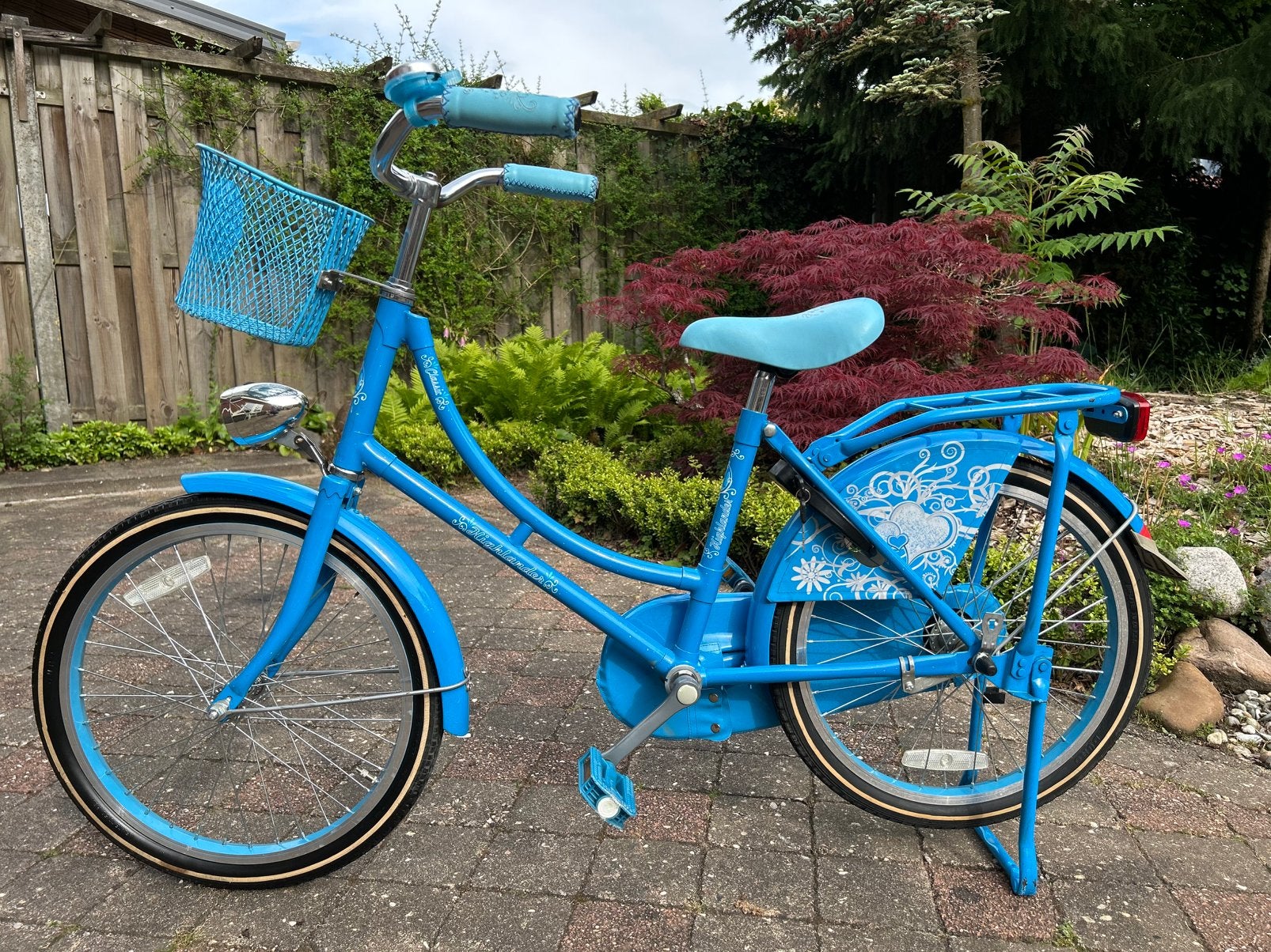 Meisjesfiets 20 inch Highlander Classic zo goed als nieuw, Ophalen, Terugtraprem, 20 inch, Handrem