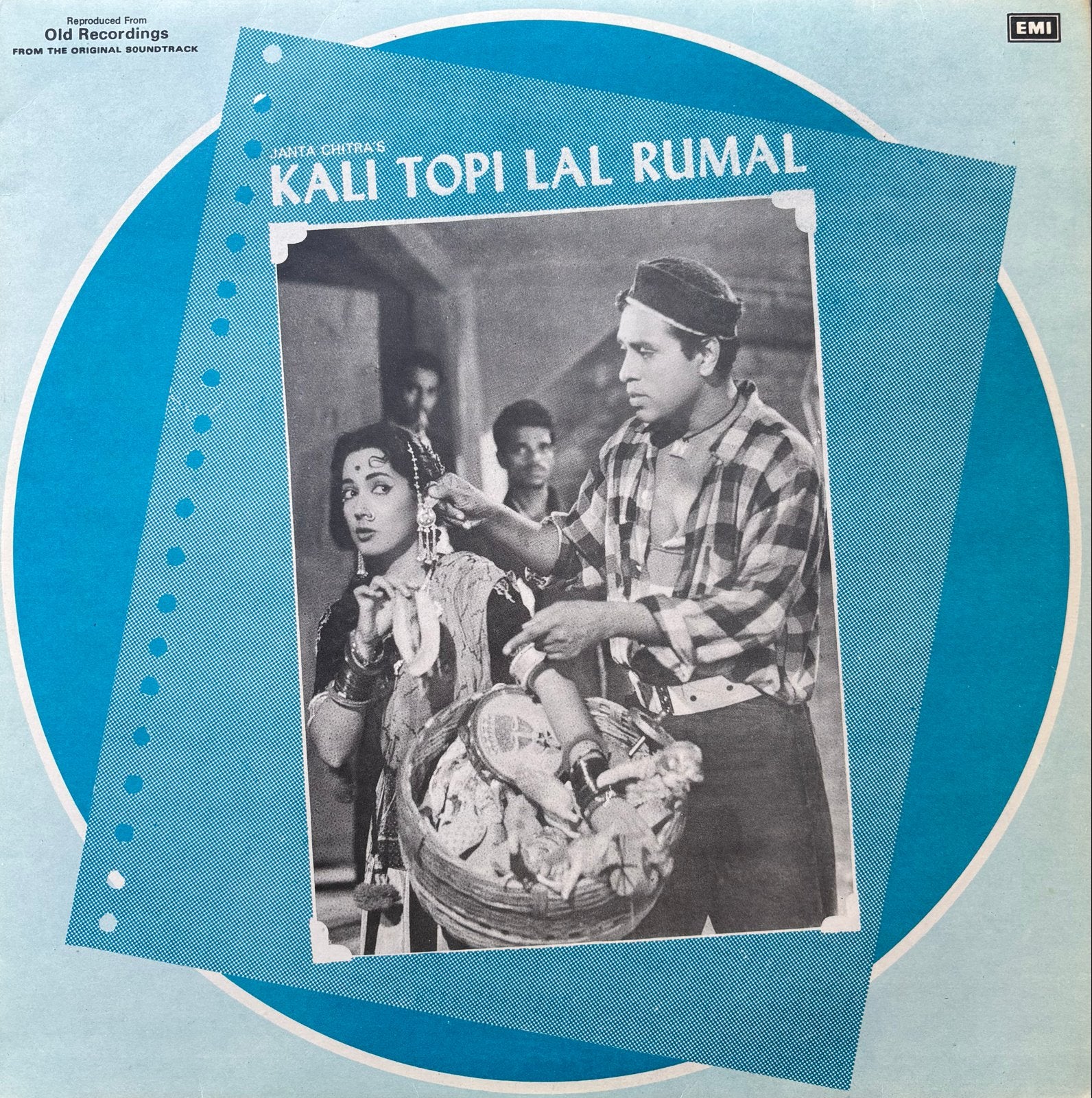 Kali Topi Lal Rumal - Originele Soundtrack LP (EMI ECLP 5846, Originele persing, Verzenden, Gebruikt, 12 inch