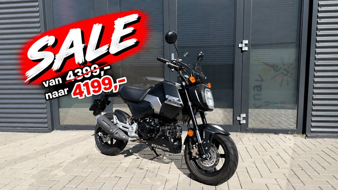 HONDA MSX 125 BLACK (bj 2026) 5.480 km, HONDA, Bedrijf, Onbekend, 124 cc