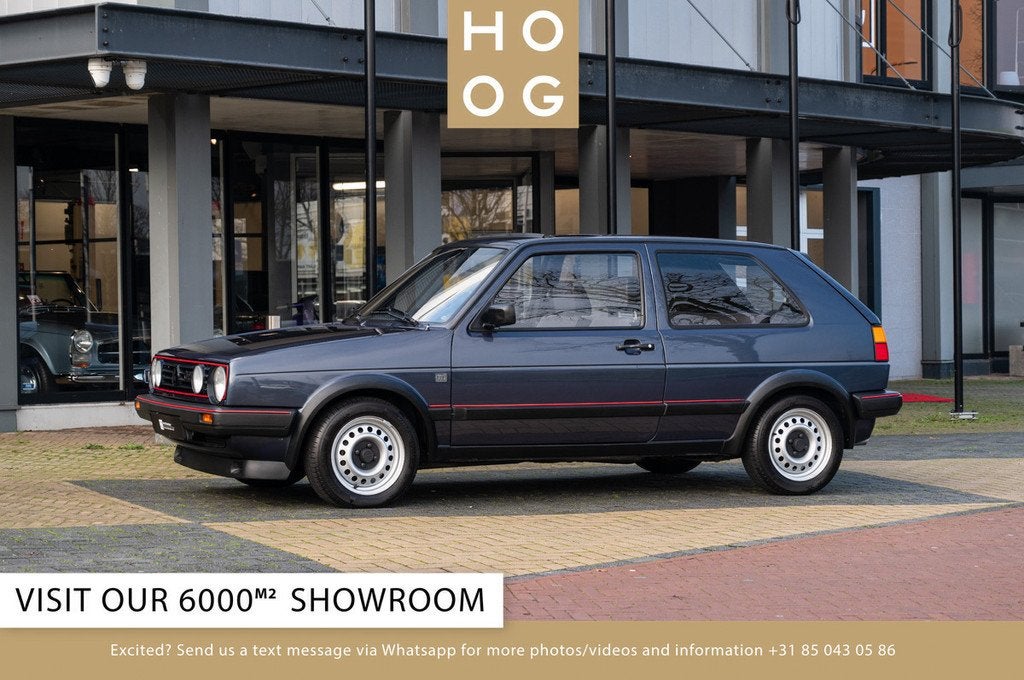 Volkswagen Golf Mk2 GTI (bj 1989), Auto's, Oldtimers, Origineel Nederlands, Bedrijf, Handgeschakeld, 1781 cc