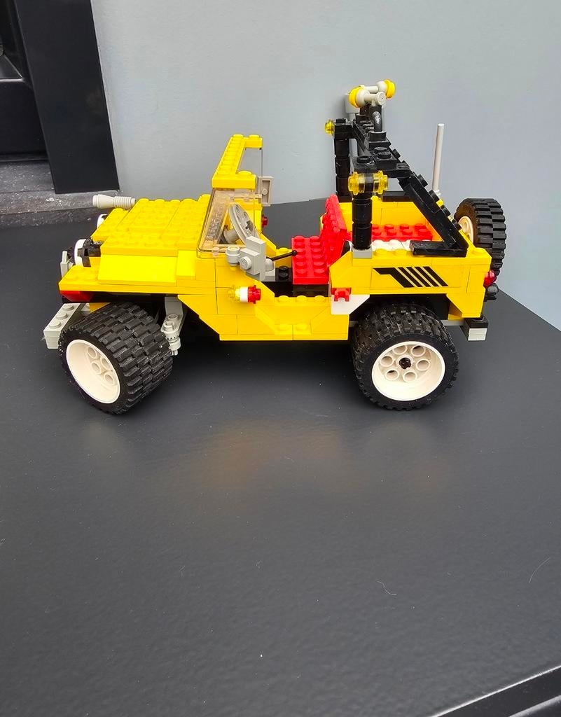 Gele Lego Jeep - Stoere Off-Road Avonturen!, Ophalen, Gebruikt, Overige thema's, Lego