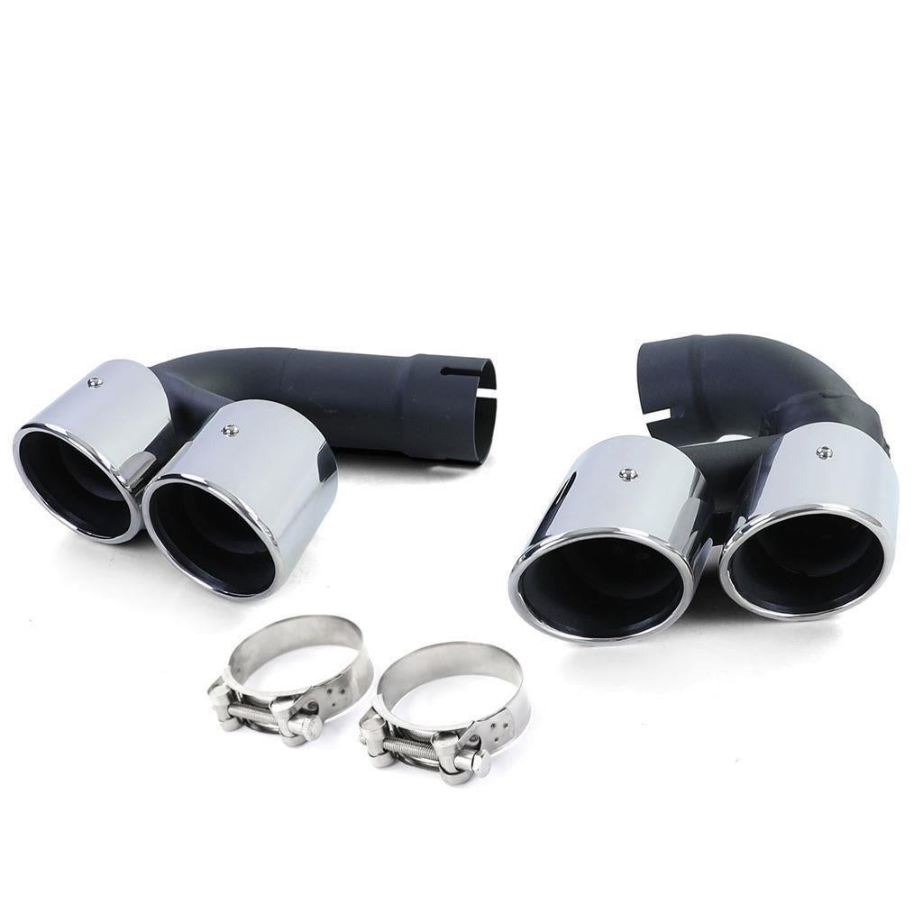 Uitlaat Sierstuk Dubbel Rond RVS Voor BMW X5 G05 M Pack 40i, Verzenden, Automotive Parts, A.parts@hotmail.nl, Trasmolenlaan 12 3447 GZ Woerden