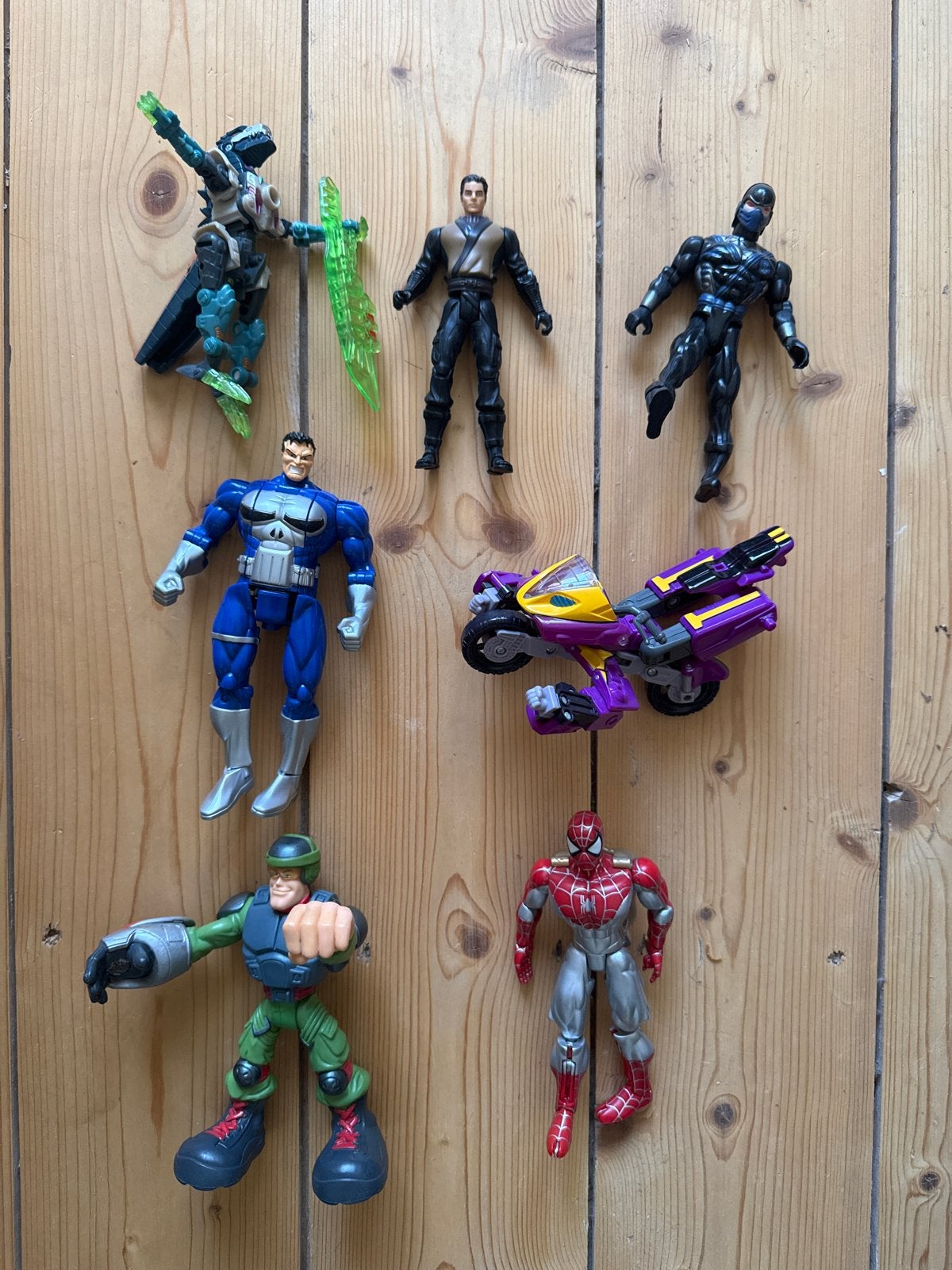 Vintage Actiefiguren Collectie: Marvel, DC Comics, Hasbro, Kinderen en Baby's, Speelgoed | Actiefiguren, Ophalen of Verzenden