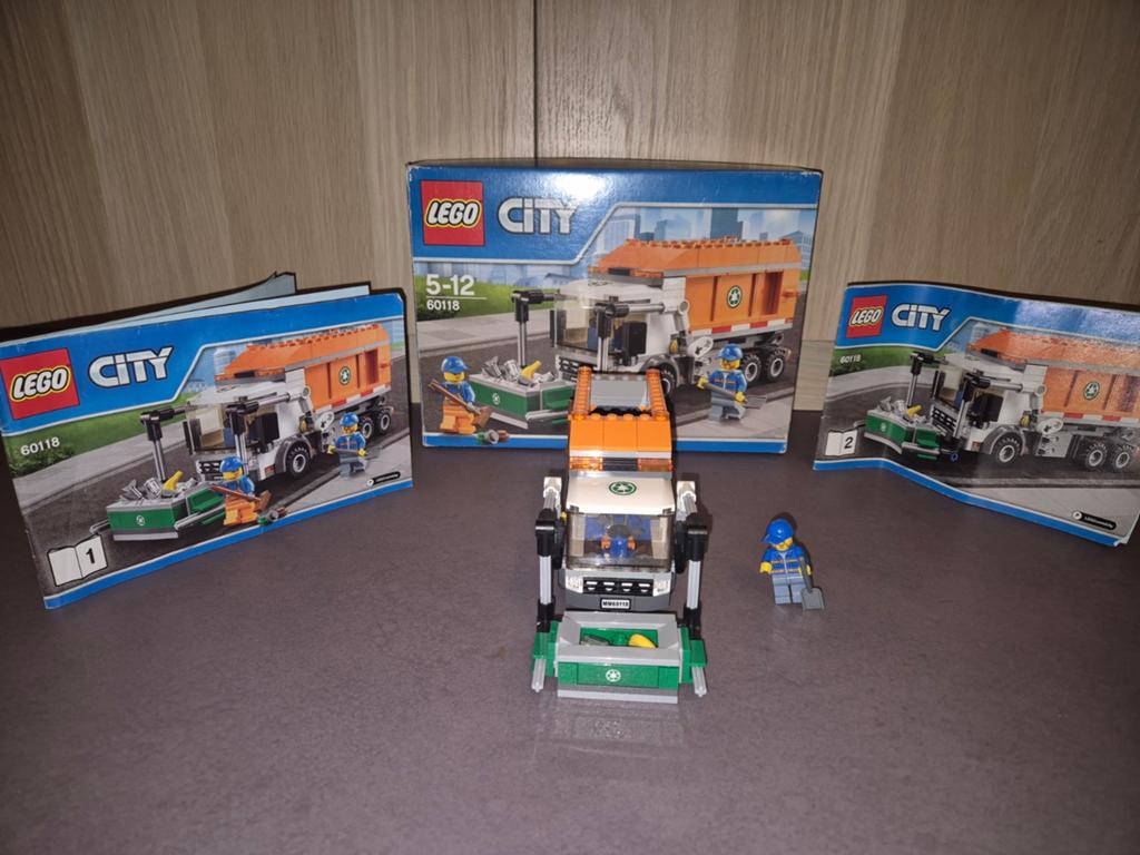 Lego City Vuilniswagen 60118 - Complete Set, City, Lego, Ophalen of Verzenden, Zo goed als nieuw