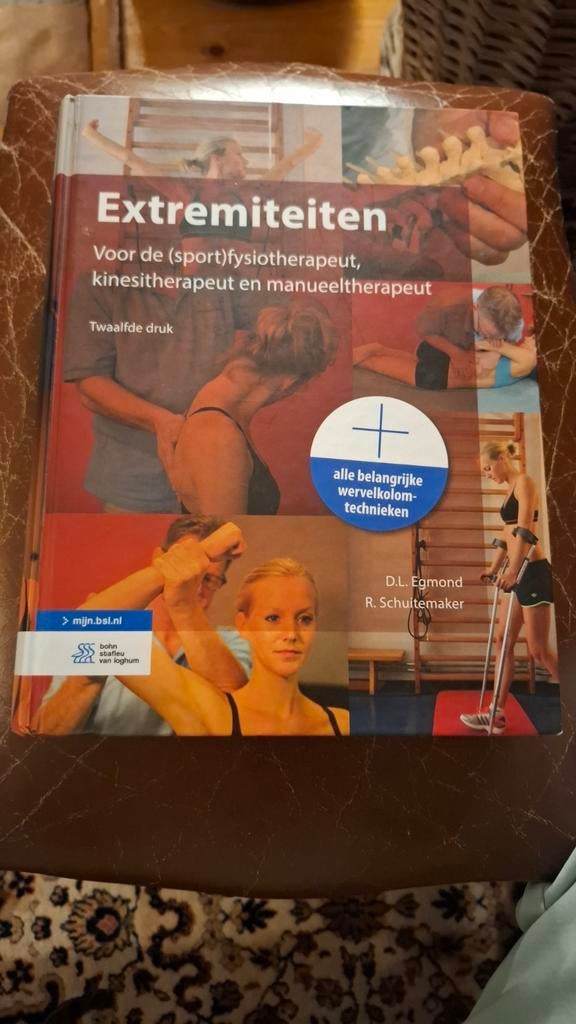 Extremiteiten: Fysiotherapie, Kinesitherapie, Manueelther., Zo goed als nieuw, D.L. Egmond, R. Schuitemaker, Beta, HBO