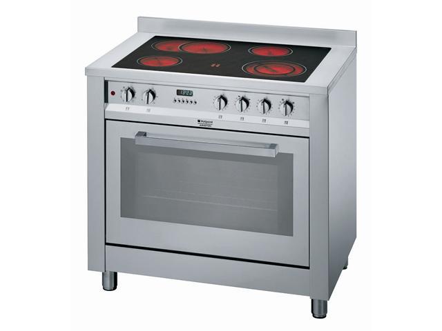 Ariston Keramisch Fornuis 90cm - Nieuw, ongebruikt, Ophalen, 60 cm of meer, Keramisch, Nieuw