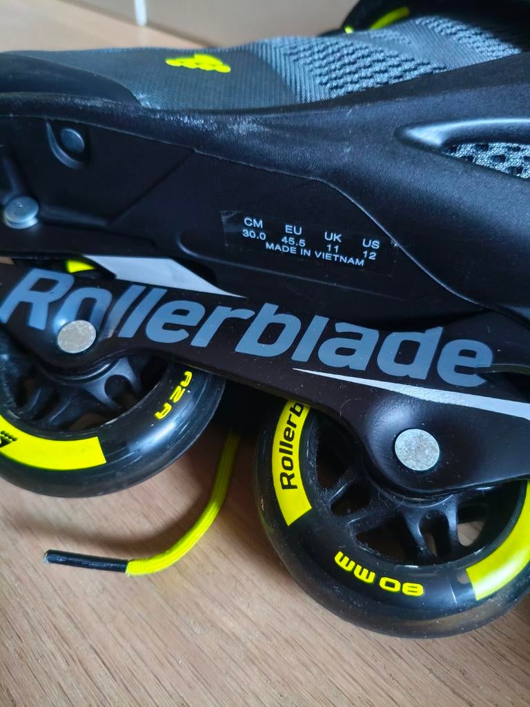 Rollerblade Macroblade 80 Skeelers Maat 45.5, Ophalen of Verzenden, Zo goed als nieuw