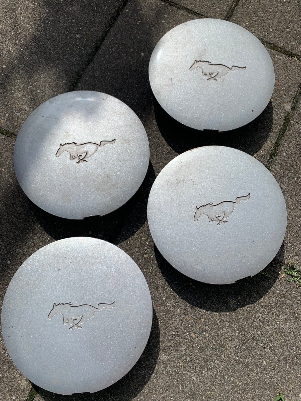 Mustang kunststof wieldoppen, Ophalen of Verzenden, Gebruikt