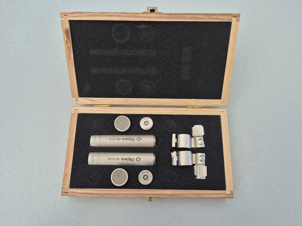 Oktava MK-012-01 Stereo Pair – incl. wooden case, Muziek en Instrumenten, Ophalen, Zo goed als nieuw