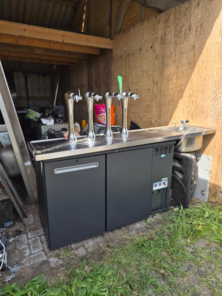 David tapsysteem compleet met 4 kranen, Ophalen of Verzenden