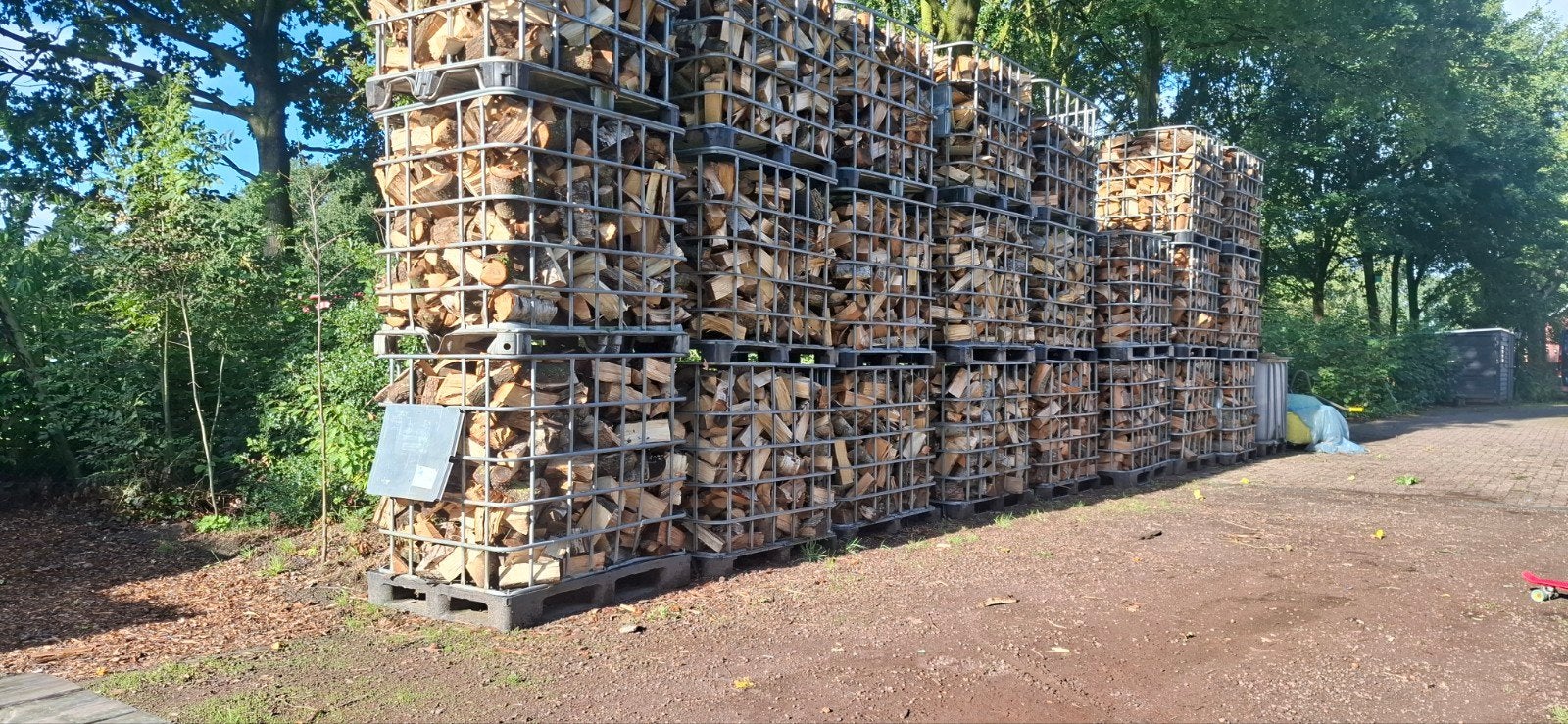 gekloofd haardhout mix, Tuin en Terras, Ophalen