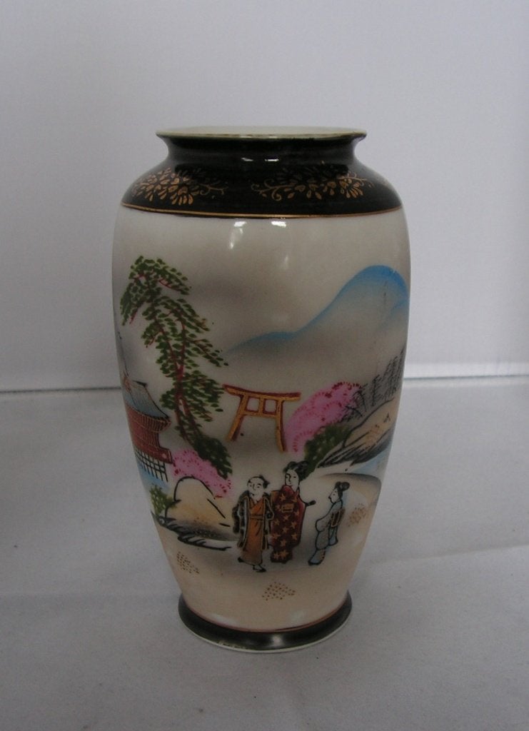 Japans Vaasje, Gebruikt, Meerkleurig, ., Ophalen of Verzenden