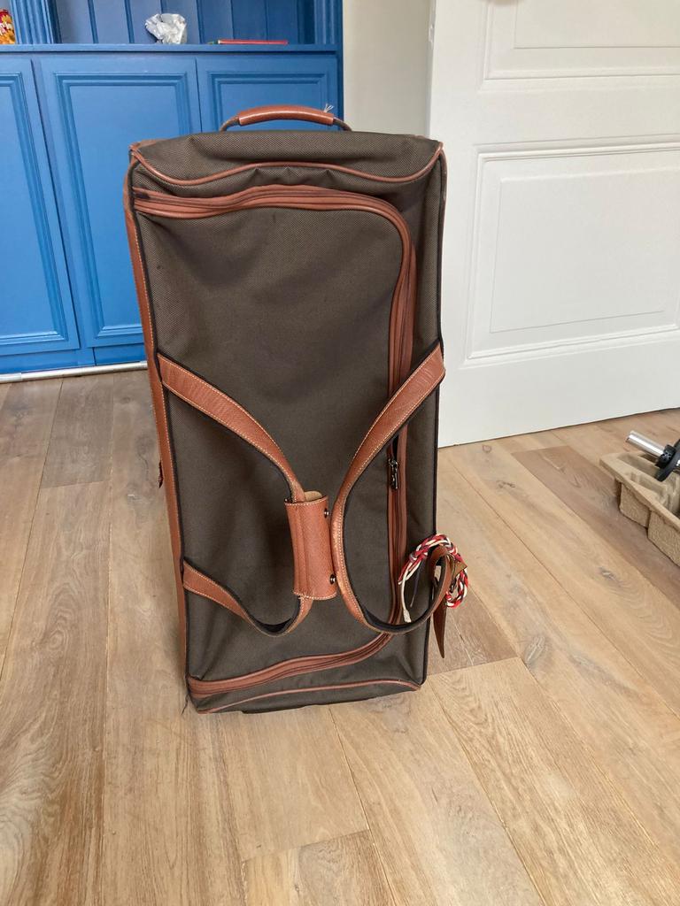 L ongchamp reiskoffer / trolley – uitbreidbaar – bruin, Ophalen, Gebruikt, Bruin, Minder dan 35 cm