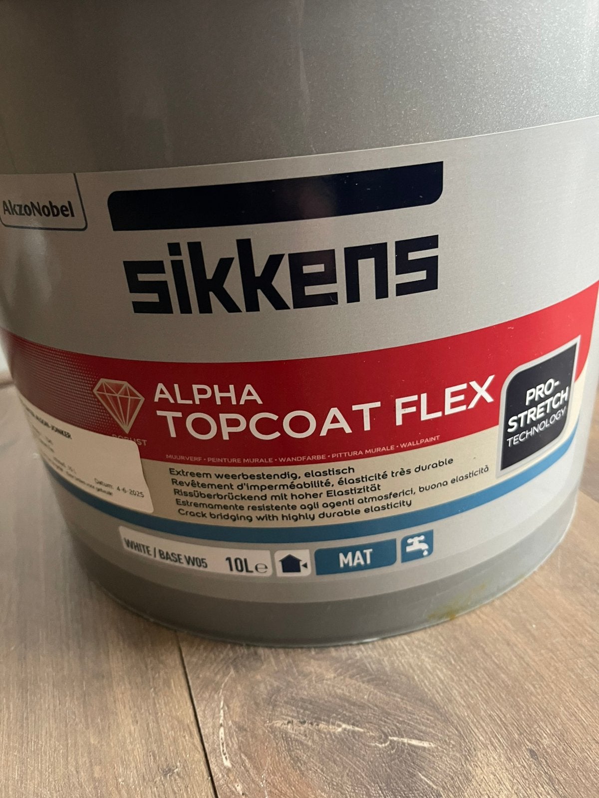 Facade topcoat flex 7045 10 liter, Ophalen, 5 tot 10 liter, Nieuw, Verf