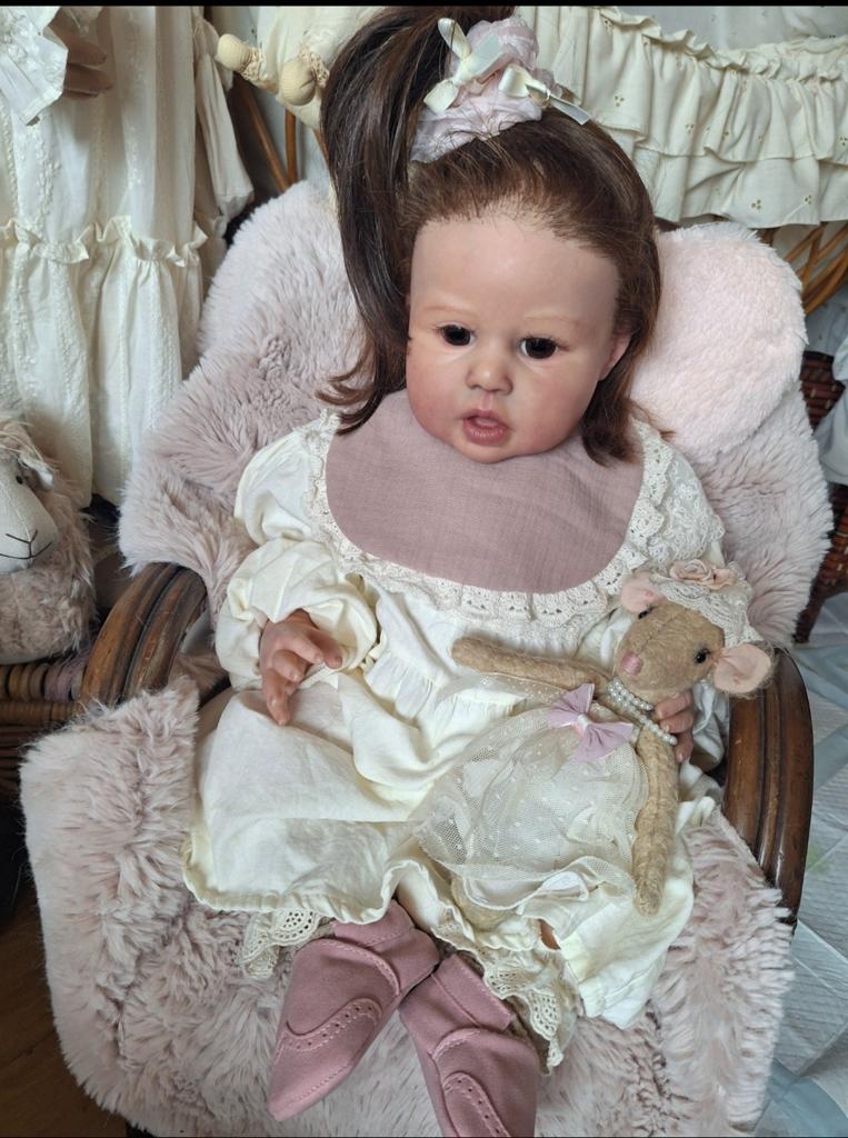 Prachtige reborn toddler, Ophalen of Verzenden, Zo goed als nieuw