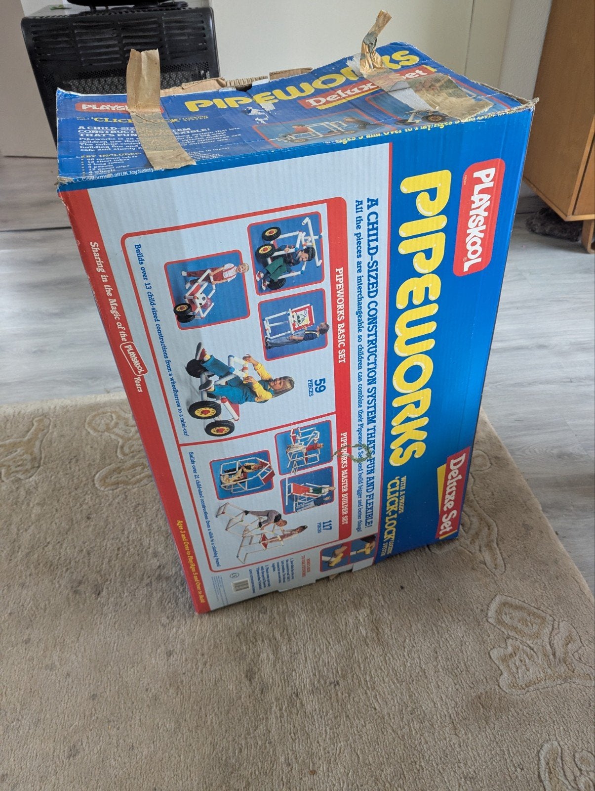 Zeldzame Vintage Playskool Pipeworks Deluxe Set uit 1987, Ophalen of Verzenden