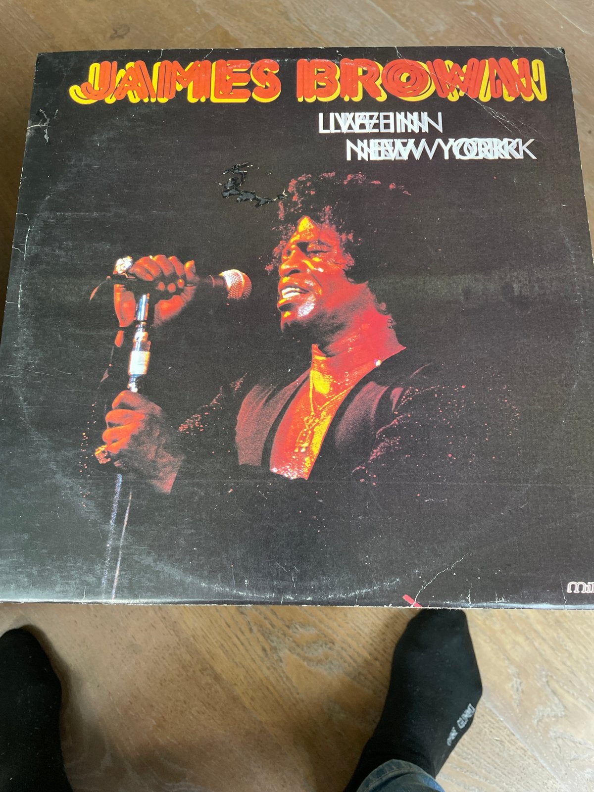 James Brown - Live in New York (LP), Gebruikt, Ophalen of Verzenden, Funk, 12 inch
