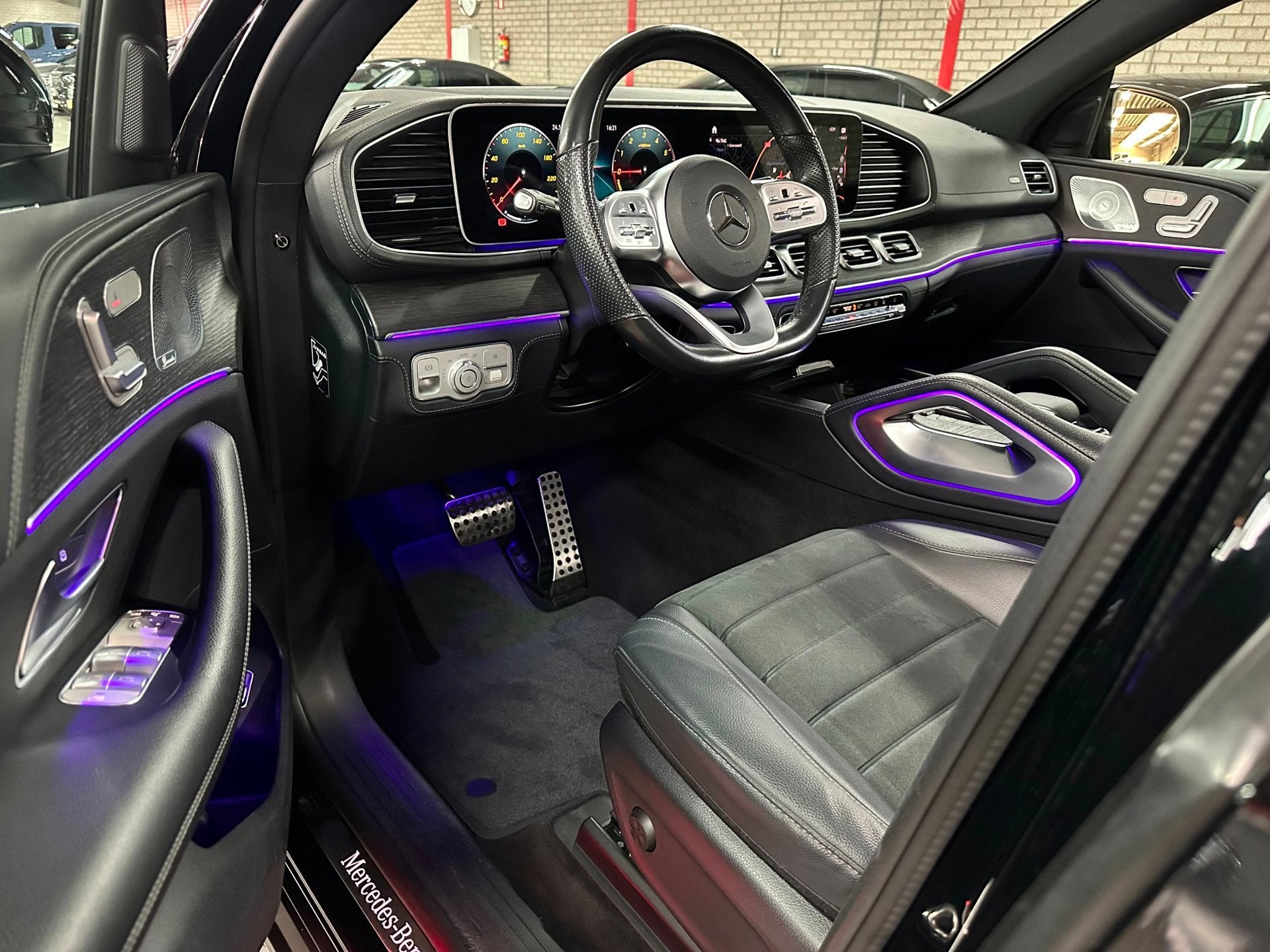 Mercedes-Benz GLE-klasse Coupé 350 de 4MATIC, AMG, Pano, BT, Auto's, Mercedes-Benz, Gebruikt, 4 cilinders, Zwart, Plug-in hybride