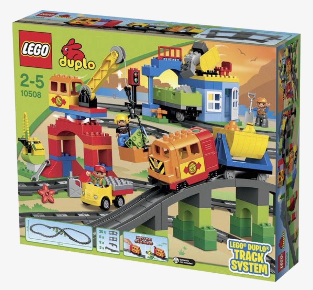 DUPLO 10508 Luxe treinset, Ophalen, Zo goed als nieuw
