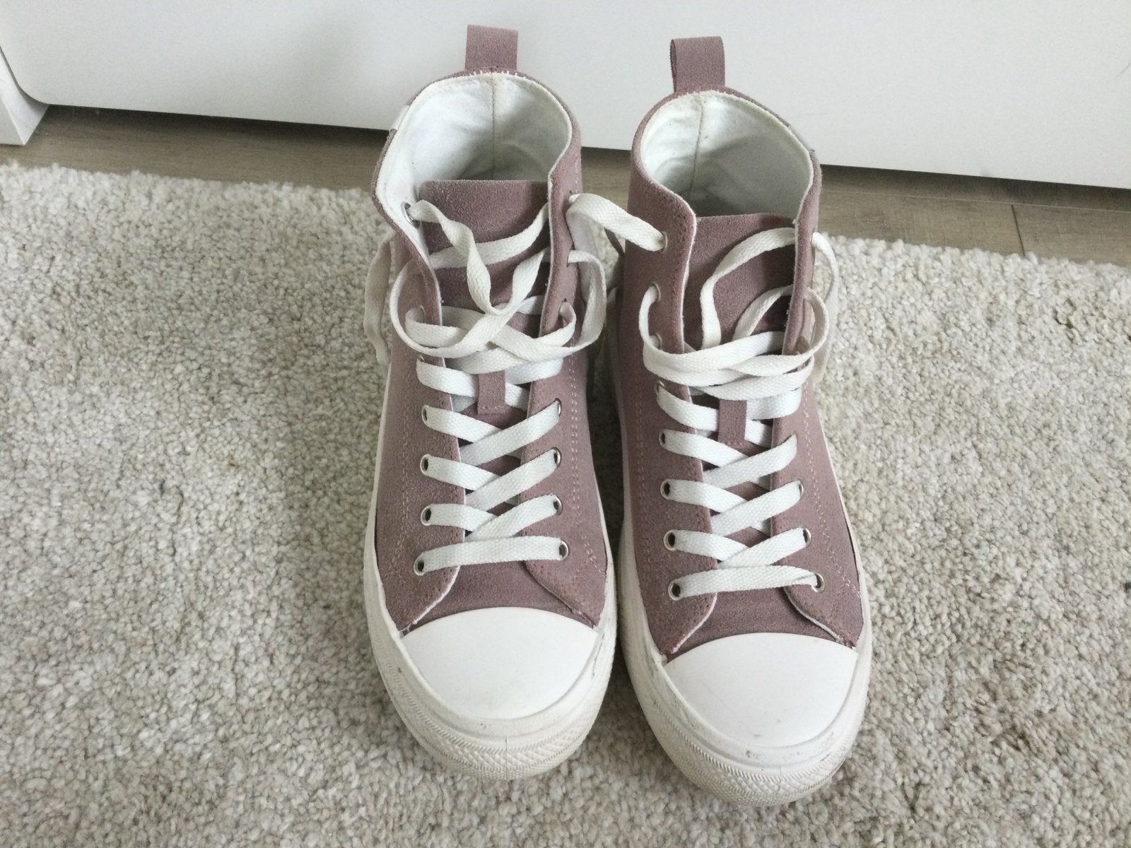 Roze hoge sneakers maat 38 - Nieuwstaat, Meisje, Schoenen, Nieuw, Ophalen of Verzenden