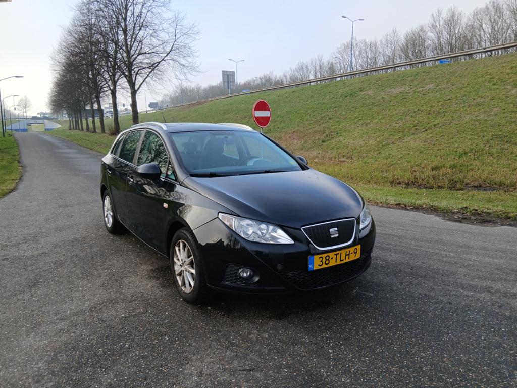 Seat Ibiza 1.2 Diesel 2012, Auto's, Voorwielaandrijving, Leder en Stof, Overige kleuren, 26 km/l