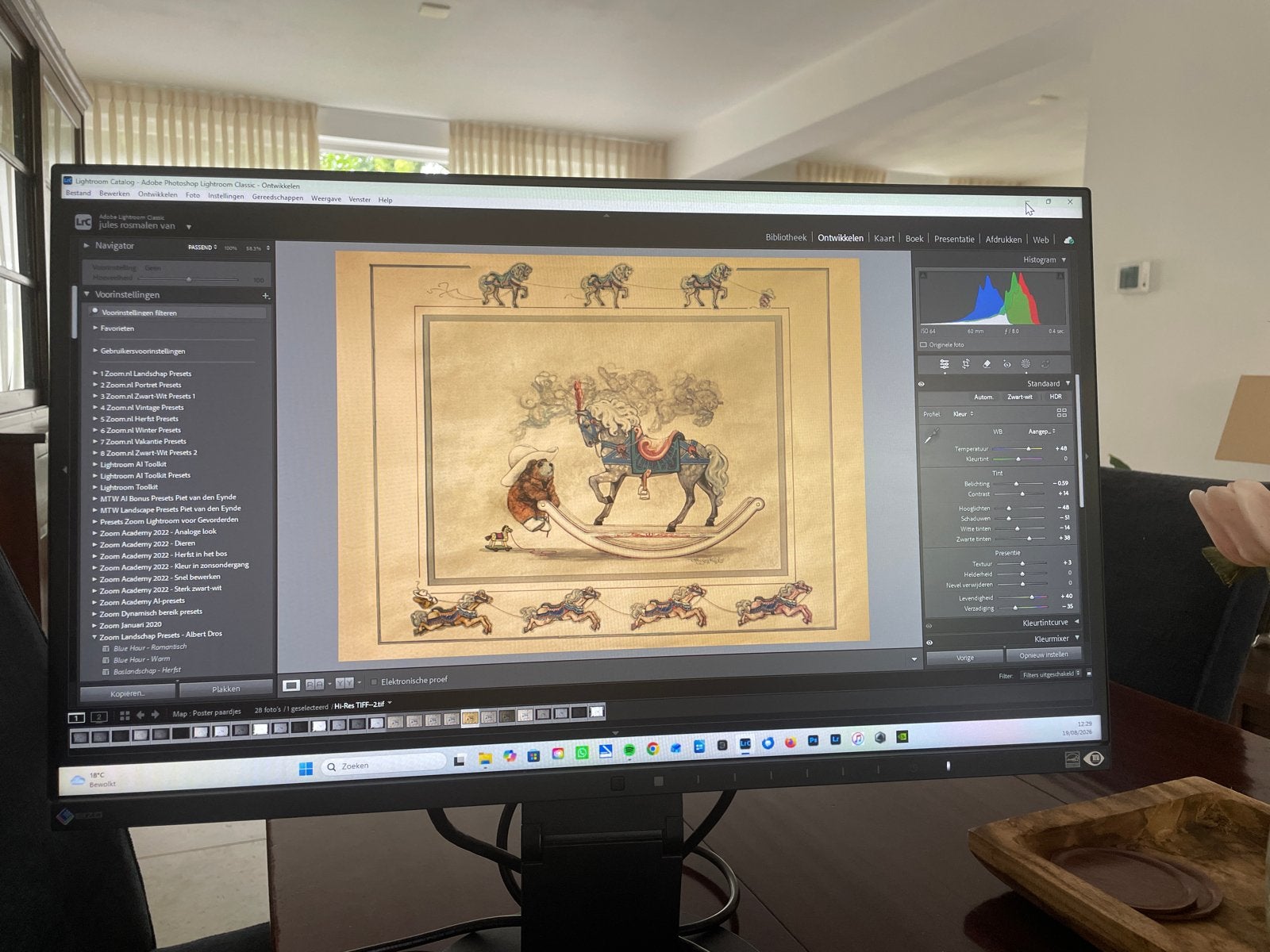 EIZO FlexScan EV2450 24 inch LCD Monitor met hoes, Computers en Software, Monitoren, Ophalen of Verzenden, Zo goed als nieuw, HDMI